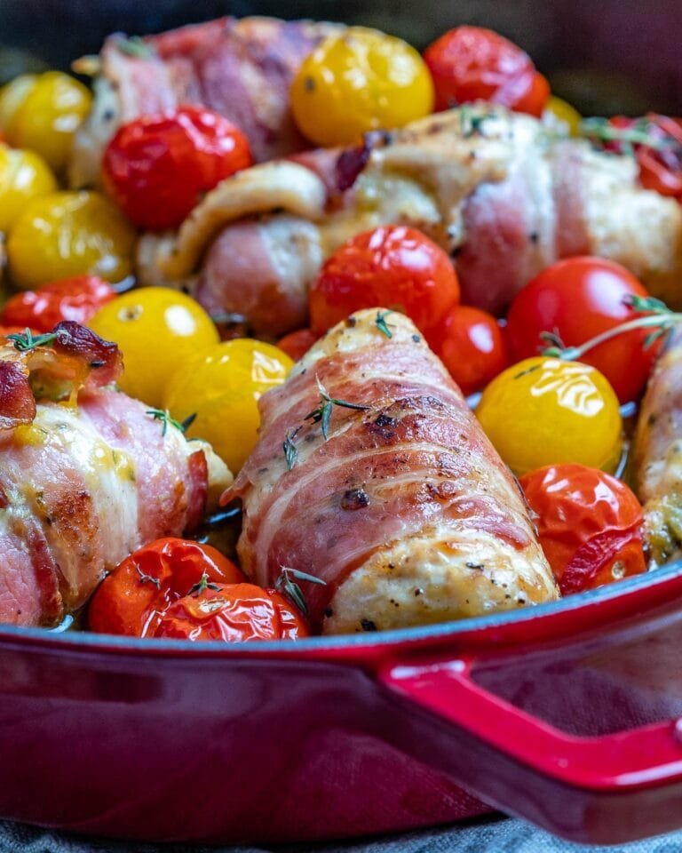 Easy Chicken Pesto Roll Ups Recipe Keto