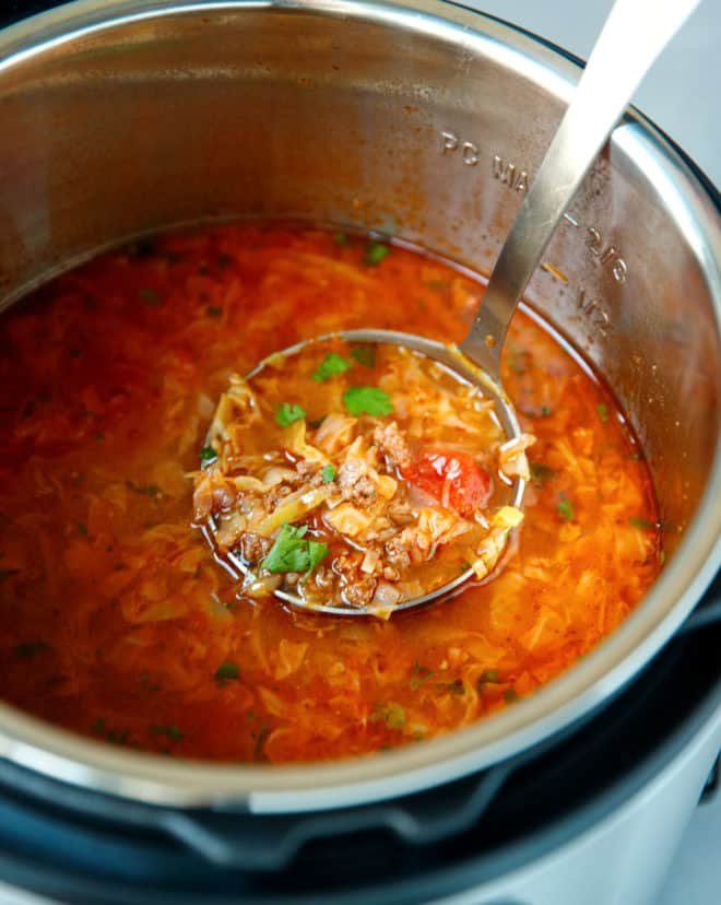 Keto Cabbage Soup Recipe