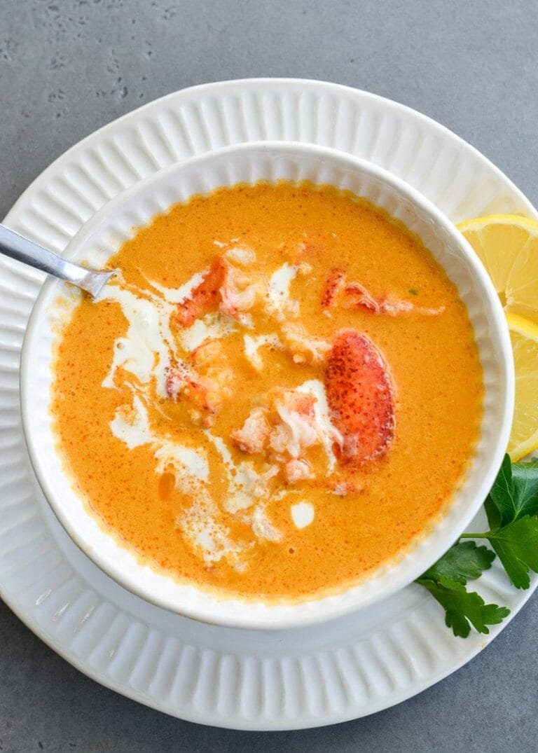 Lobster Bisque Low Carb Keto